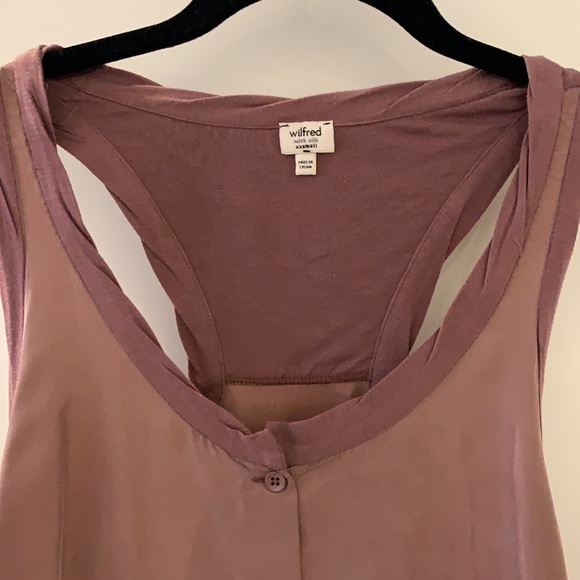 Wilfred Silk Racerback Tank Size XXS - Picture 3 of 8
